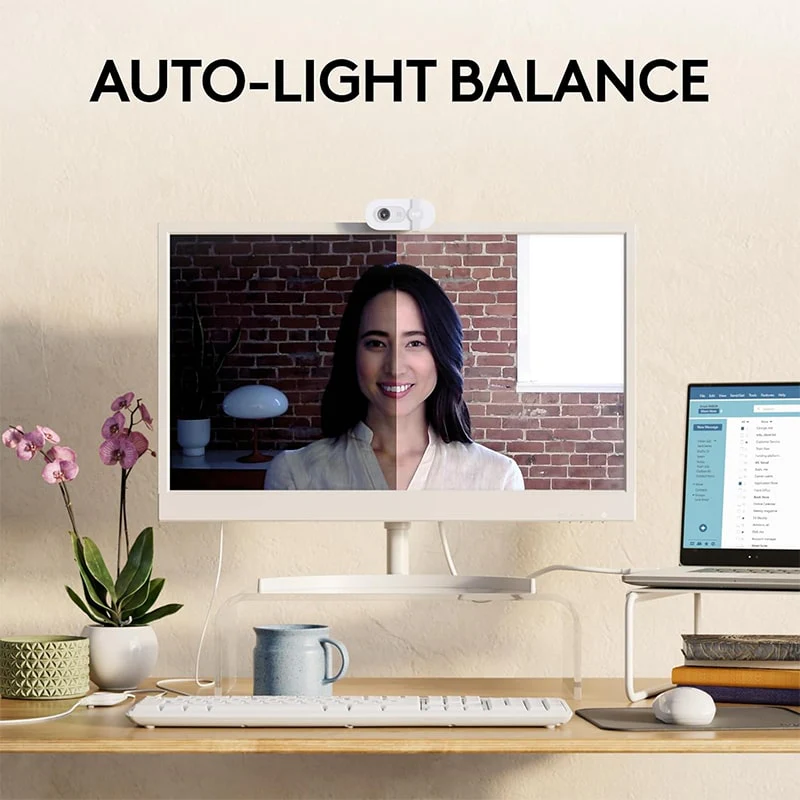 ვებ კამერა Logitech Brio 100 Full HD Webcam L960-001617 - Image 7