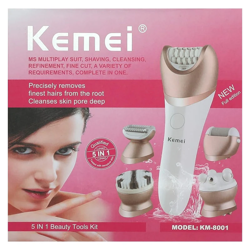 ეპილატორი 5-1 ში Kemei KM-8001 - Image 5