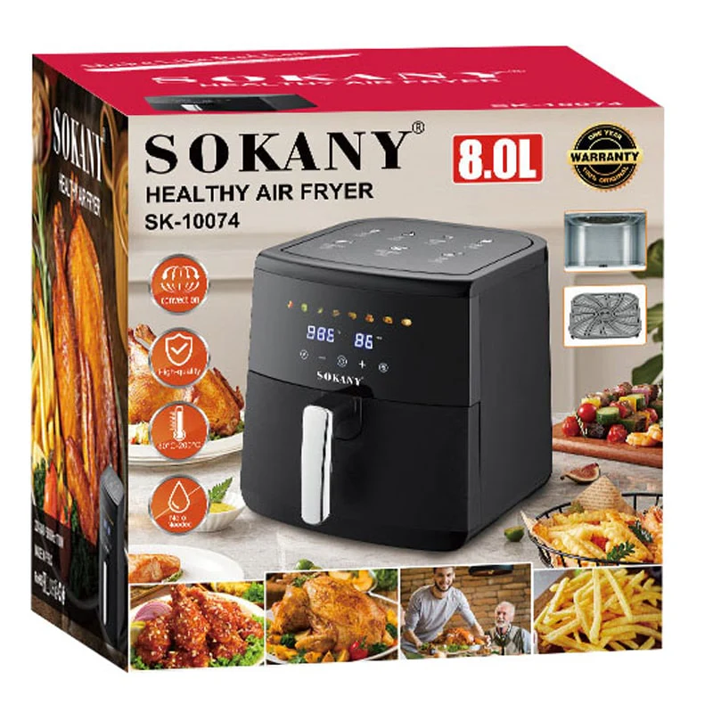 აეროგრილი 8ლ Sokany SK-10074 - Image 3