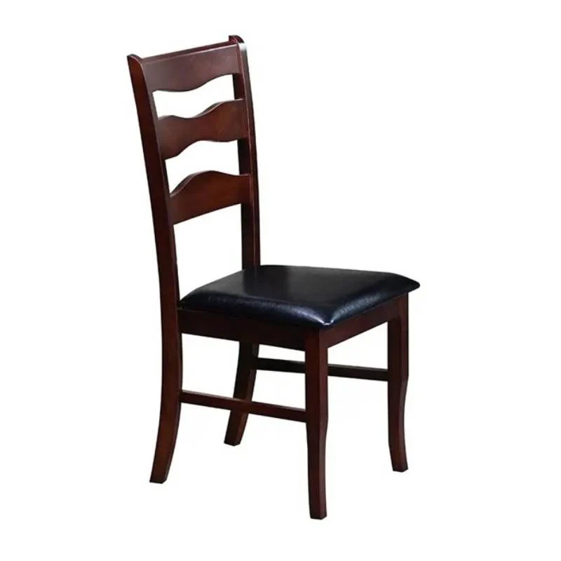 ხის სკამი INFURNEX - PU BLACK 00184129