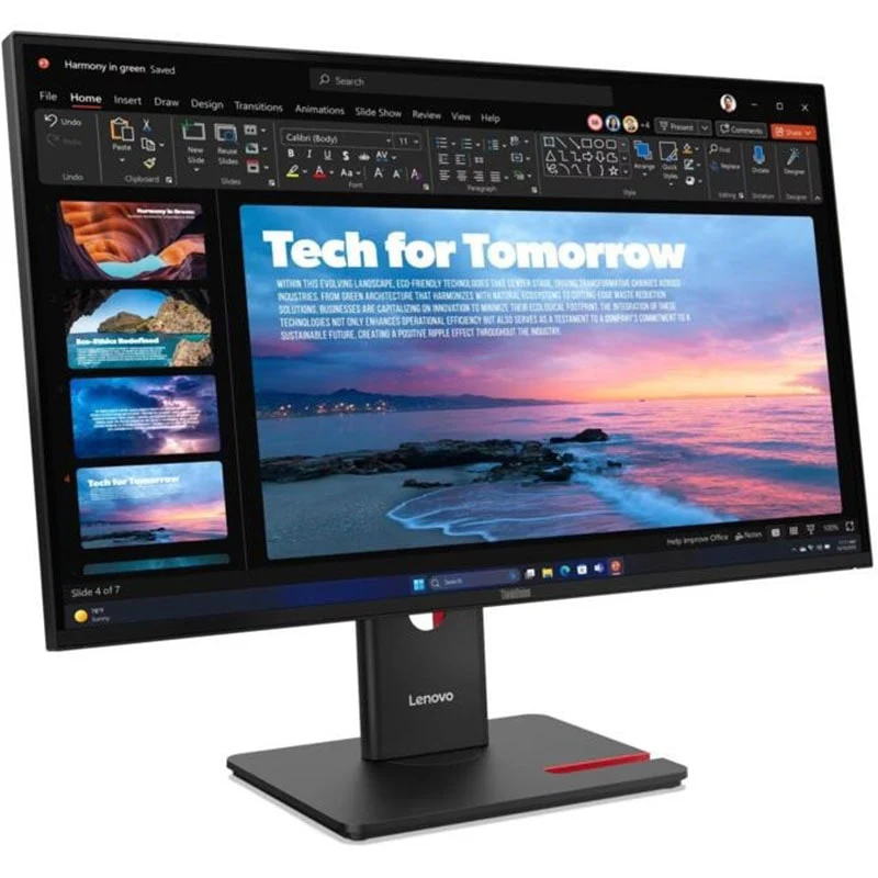 მონიტორი 27'' Lenovo ThinkVision T27QD-40 (64AAGAT2EU) - Image 2