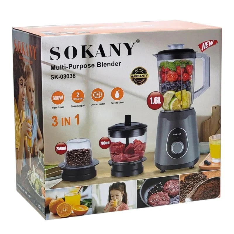 ბლენდერი 3-1 ში Sokany SK-03036 - Image 2