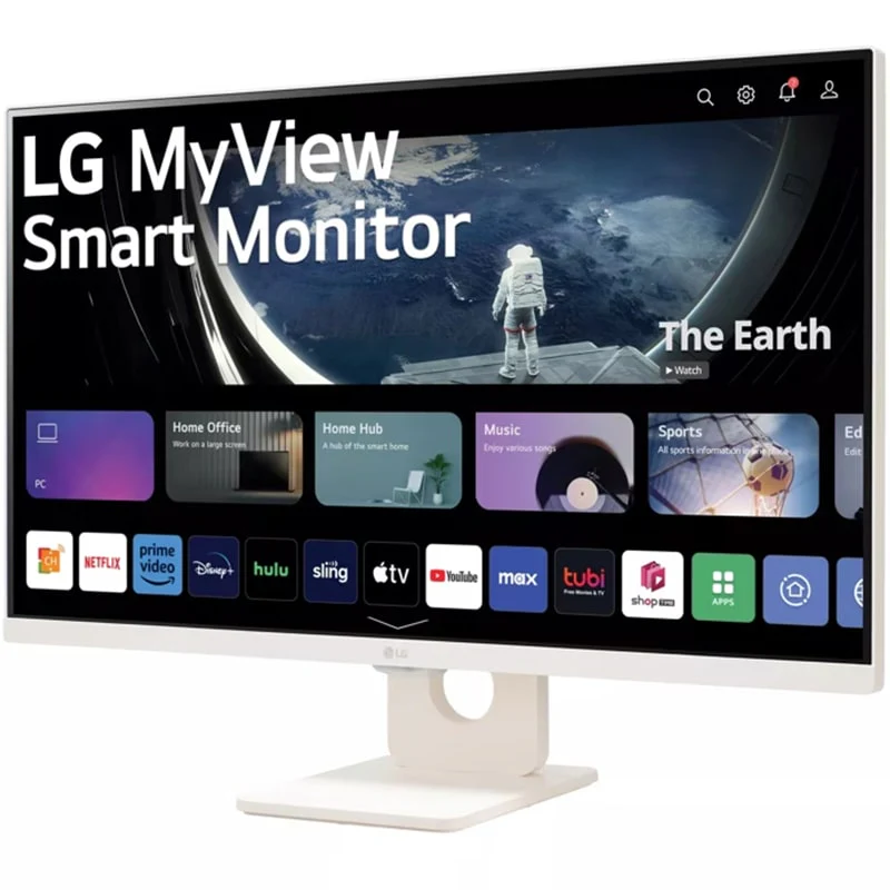 Smart მონიტორი LG 27SR50F-W.AMA black - Image 2
