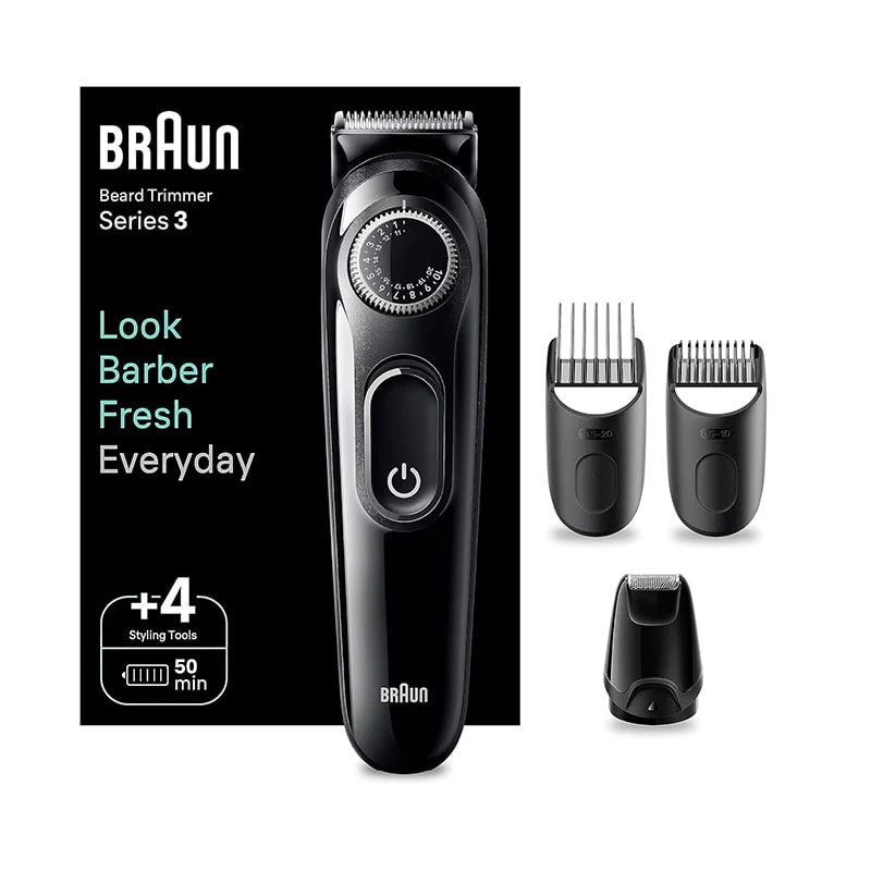 ტრიმერი BRAUN BEARD BT3420 BLK/GREY CEEMEA - Image 2