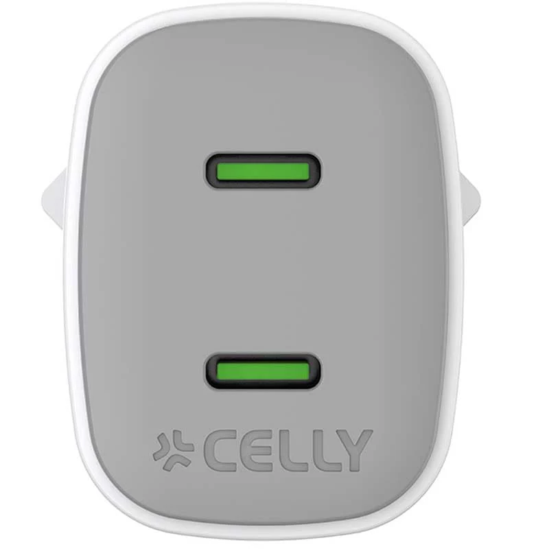 დამტენი Celly 45W Wall Charger 2xUSB Type-C - Image 2
