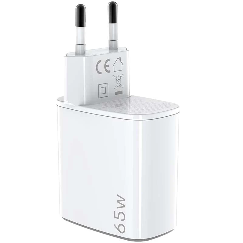 დამტენი Celly 65W Wall Charger (with Type-C toType-C Cable) - Image 2