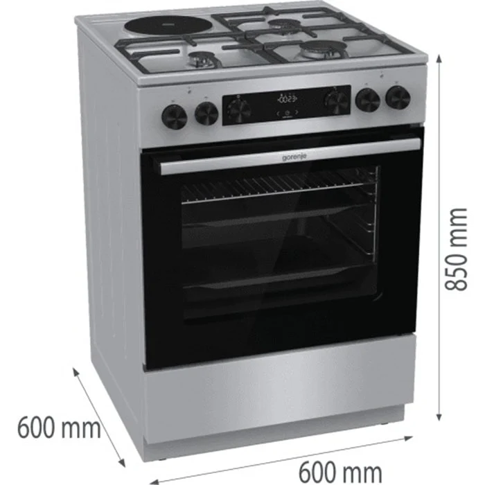 გაზქურა GORENJE GK6C62XC - Image 6