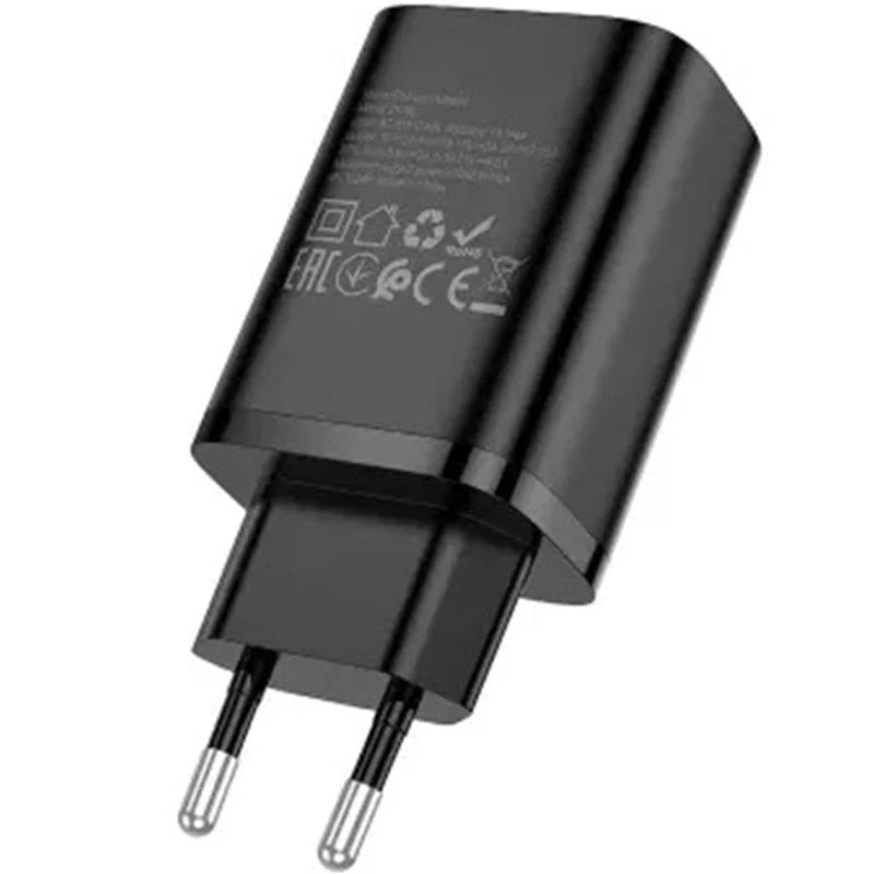 დამტენი Hoco DC80 Modern PD45W Single port charger Type-C Black - Image 2