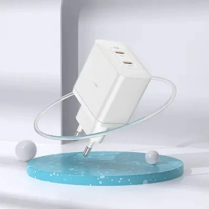 დამტენი Hoco N35 Streamer dual-port PD45W (2C) charger white - Image 3