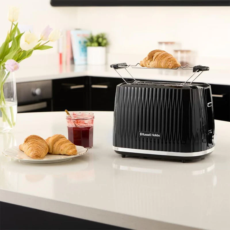ტოსტერი Russell Hobbs 27371-56 Eden 2S Toaster Black - Image 5