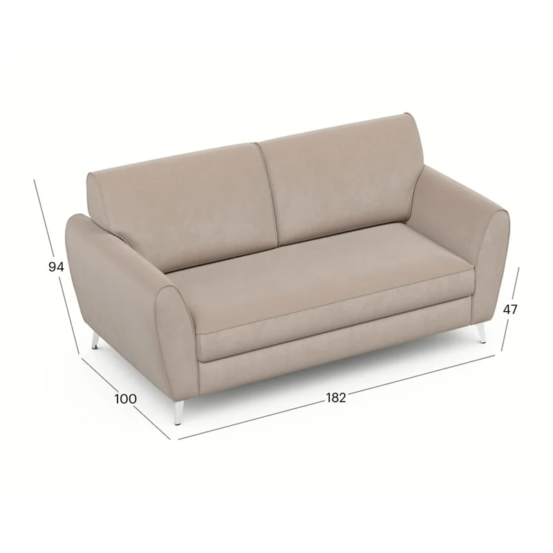 დივანი Limassol Beige 182x100x94 სმ - Image 6