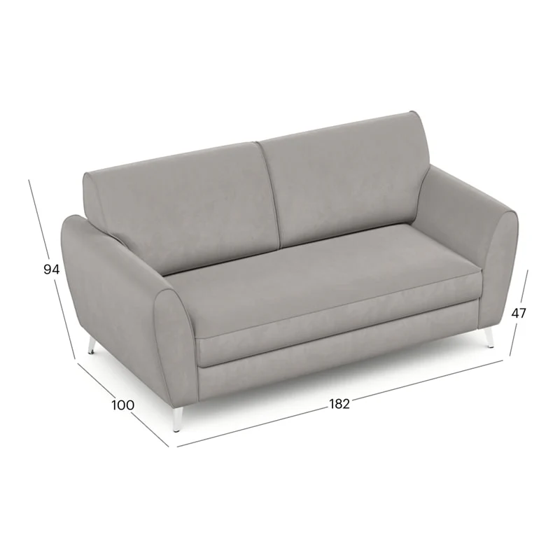დივანი Limassol Gray-Beige 182x100x94 სმ - Image 6