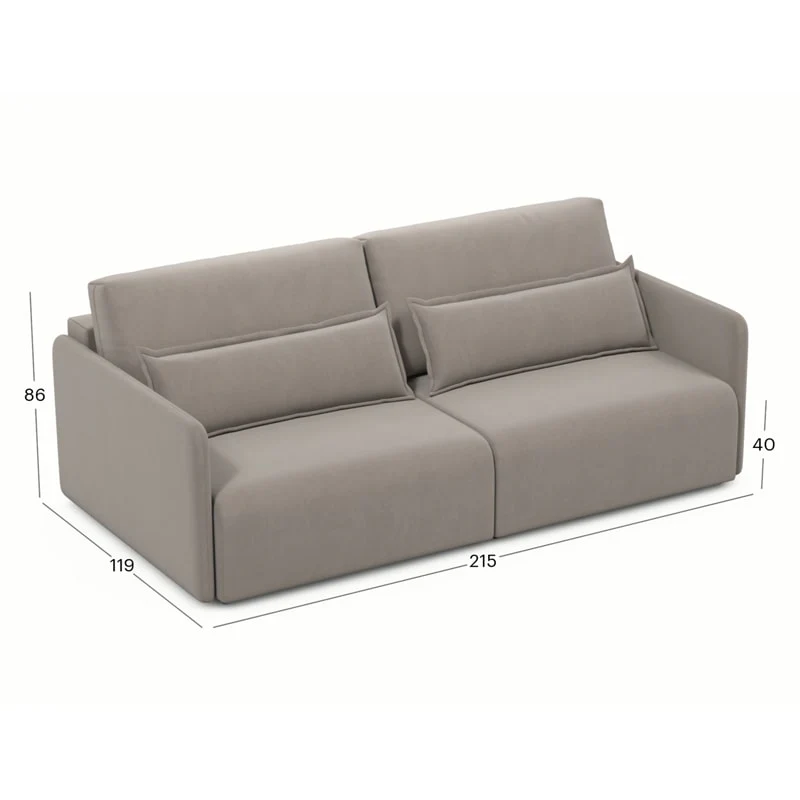 დივანი Tampere Beige 215x119x86 სმ - Image 6