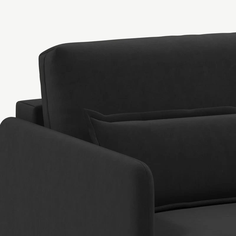 დივანი Tampere Black 215x119x86 სმ - Image 5