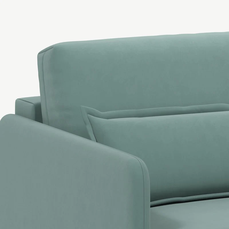 დივანი Tampere Mint Blue 215x119x86 სმ - Image 5