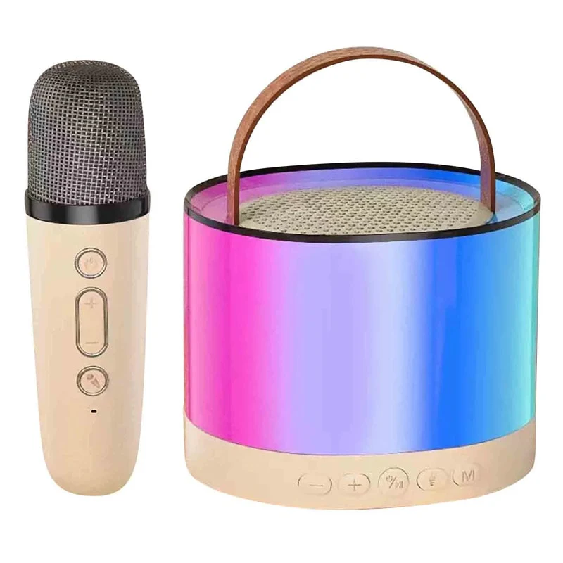 მინი Bluetooth დინამიკი RGB ფერებით და მიკროფონით OEM K52 - Image 2