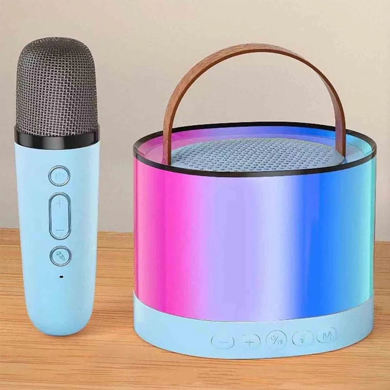 მინი Bluetooth დინამიკი RGB ფერებით და მიკროფონით OEM K52 - Image 3