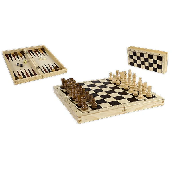 სათამაშო ჭადრაკი და ნარდი EurekaKids Chess and Backgamon R1539
