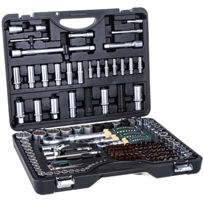 150 ნაჭრიანი ხელსაწყოების ნაკრები RockForce RF-41501-5 Premium