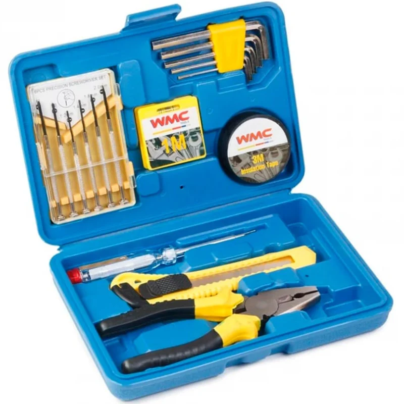17 ნაჭრიანი ხელსაწყოების ნაკრები WMC TOOLS WMC-1017