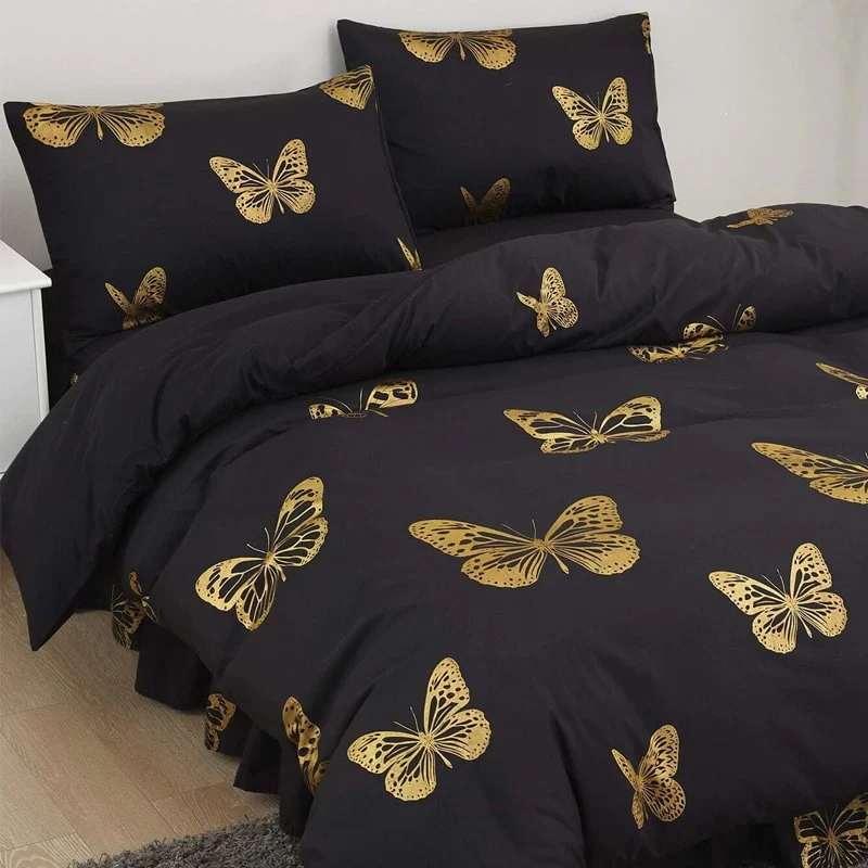 2 საწოლიანი თეთრეულის კომპლექტი Candies Butterfly - Image 2