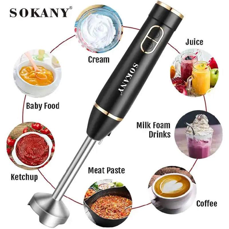 2 სიჩქარიანი ხელის ბლენდერი Sokany SK-DD-1722 - Image 3
