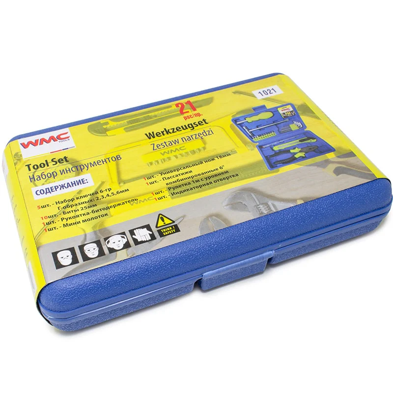 21 ნაჭრიანი ხელსაწყოების ნაკრები WMC TOOLS WMC-1021 - Image 6