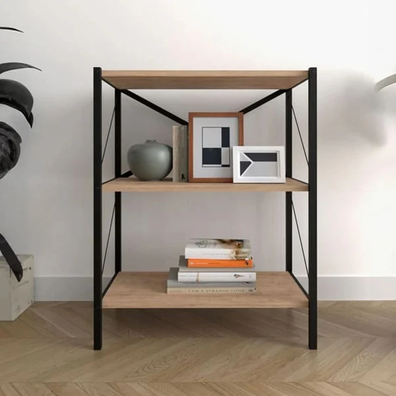 3 დონიანი თარო ფიჭვის ფაქტურით OEM 15 BFG150502 - Image 3