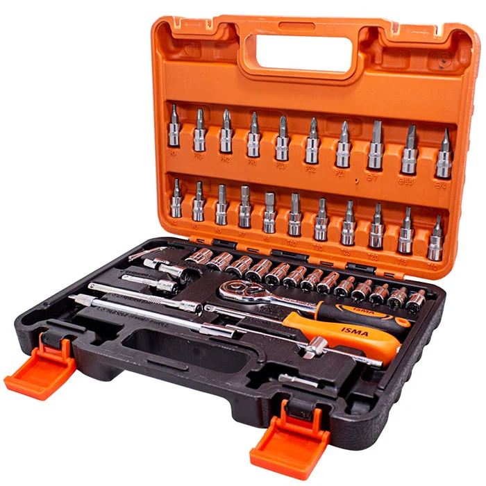 46 ნაჭრიანი ხელსაწყოების ნაკრები ISMA 2462-5 EURO - Image 3