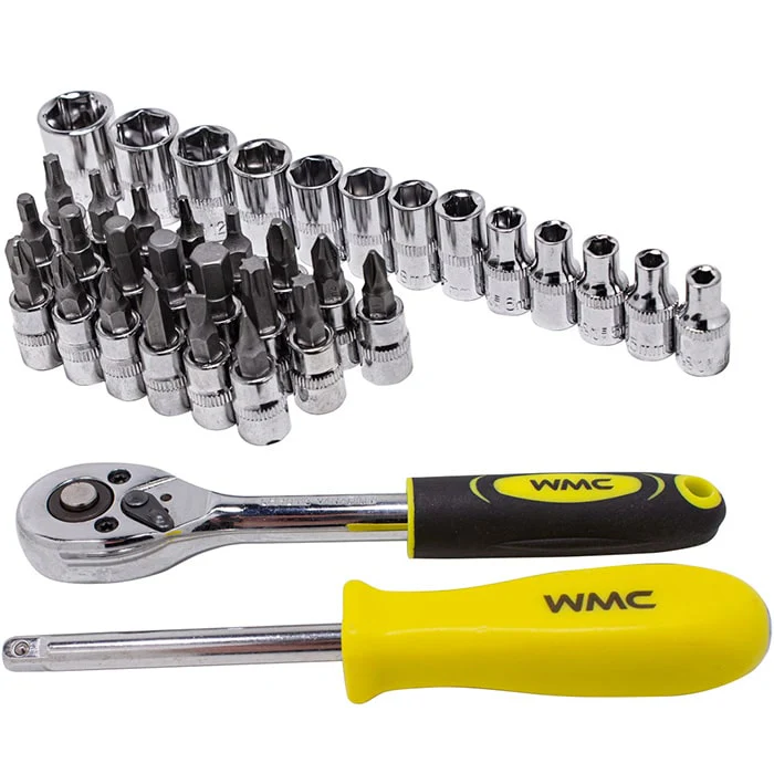 46 ნაჭრიანი ხელსაწყოების ნაკრები WMC TOOLS WMC-2462-5 EURO - Image 4
