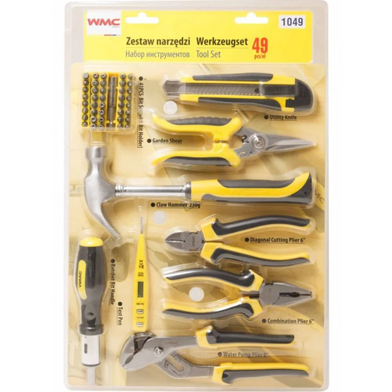 49 ნაჭრიანი ხელსაწყოების ნაკრები WMC TOOLS 1049 - Image 2