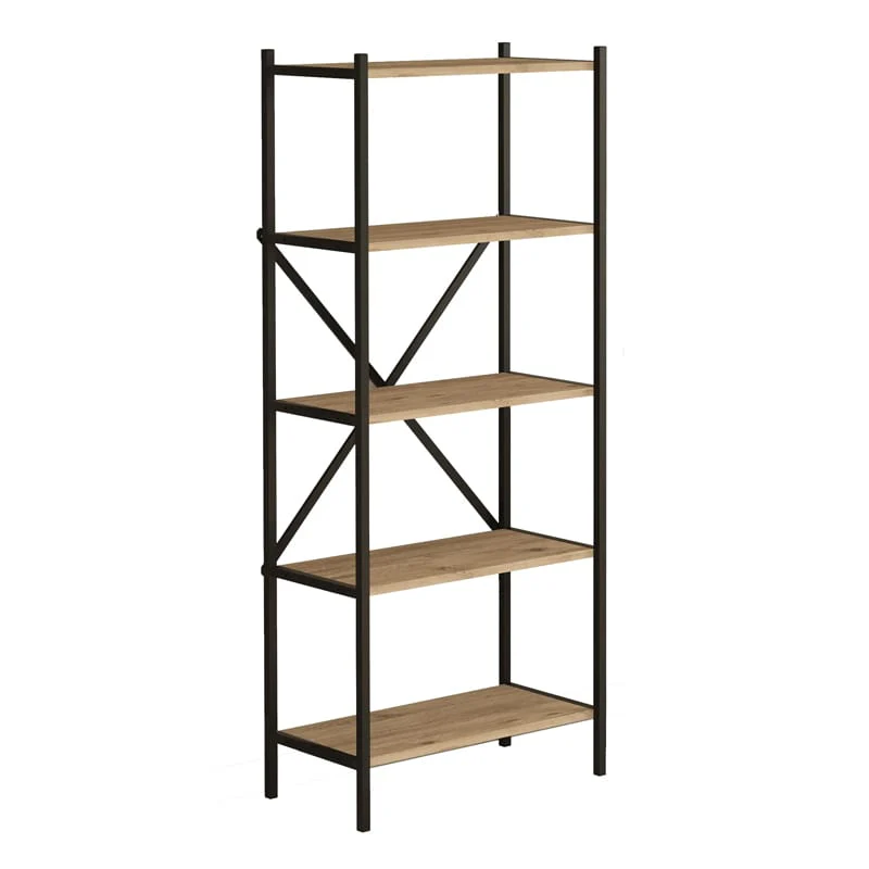 5 დონიანი თარო ფიჭვის ფაქტურით OEM UR BFG156502 - Image 3