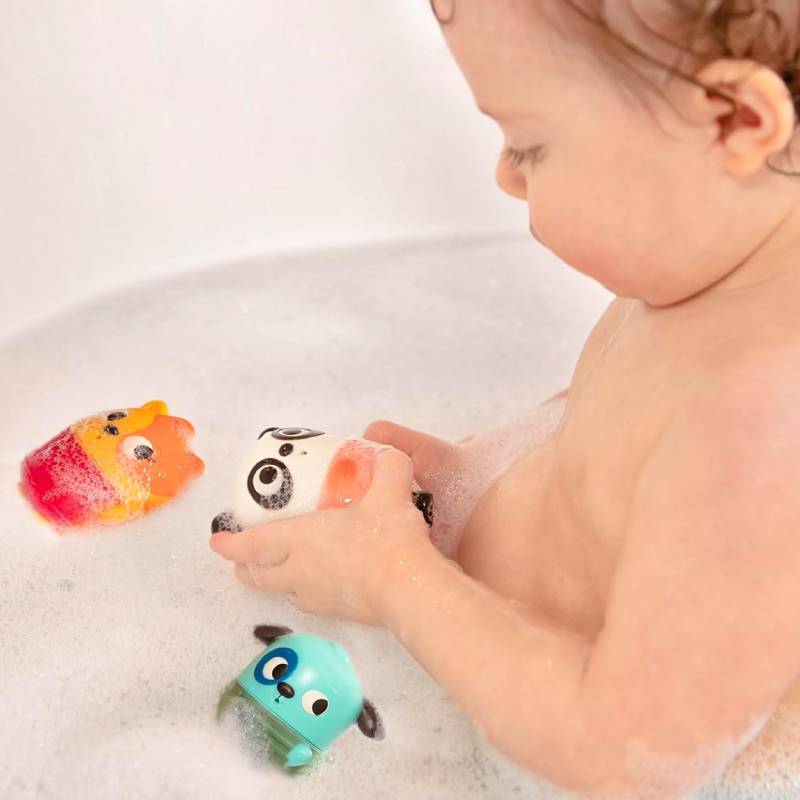 აბაზანის სათამაშოების 3 ცალიანი ნაკრები Btoys BATH SQUIRTS BX2302Z - Image 3