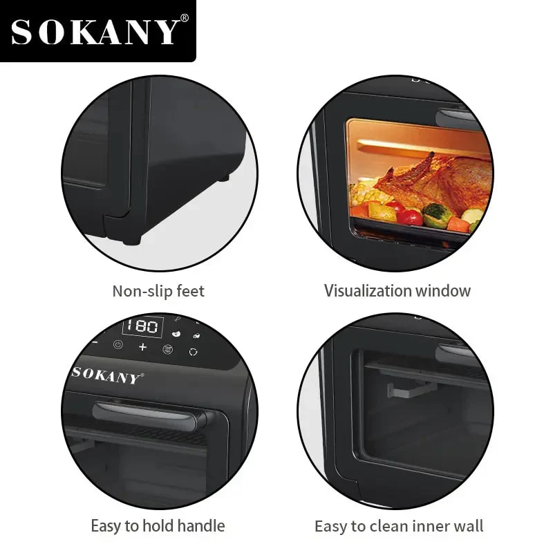 აეროგრილი 16ლ Sokany SK-ZG-8032 - Image 6