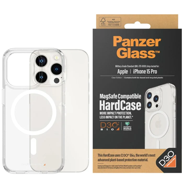 Apple iPhone 15 Pro ქეისი PanzerGlass MagSafe HardCase (1181) - Image 3