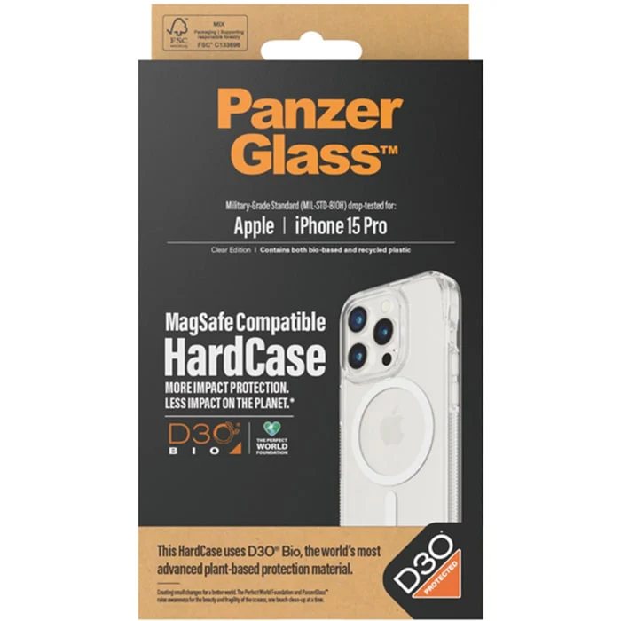 Apple iPhone 15 Pro ქეისი PanzerGlass MagSafe HardCase (1181) - Image 4