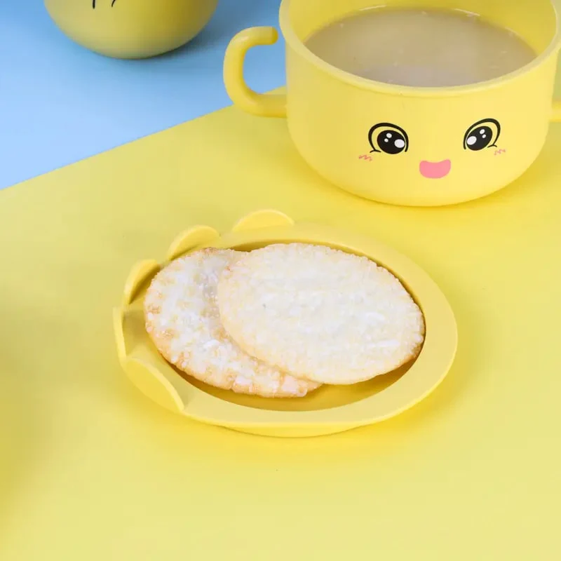 ბავშვის საუზმის 7 ცალიანი კომპლექტი Dinosaur Children Tableware - Image 5