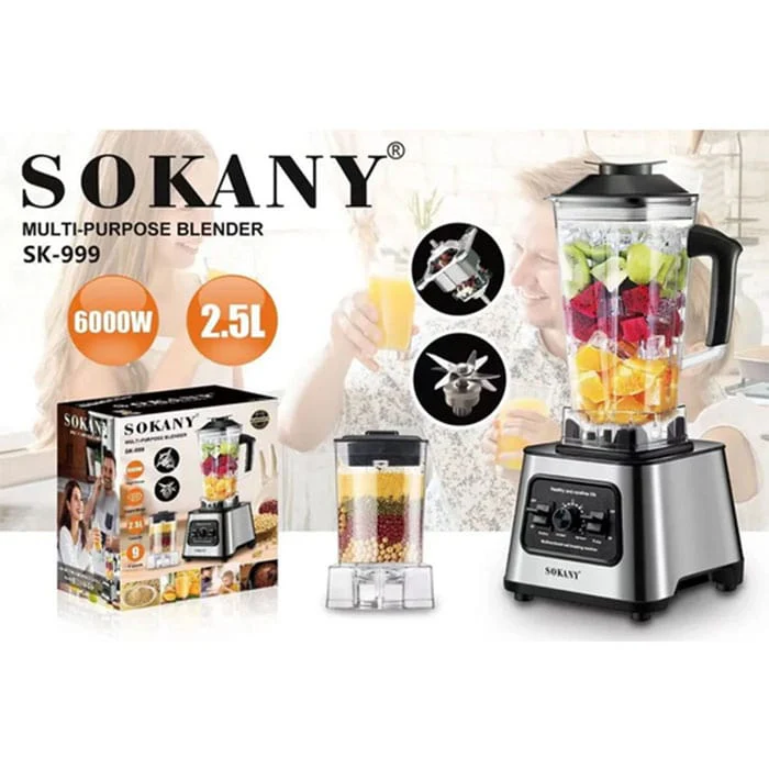 ბლენდერი საფქვავთან ერთად SOKANY SK-999 - Image 2