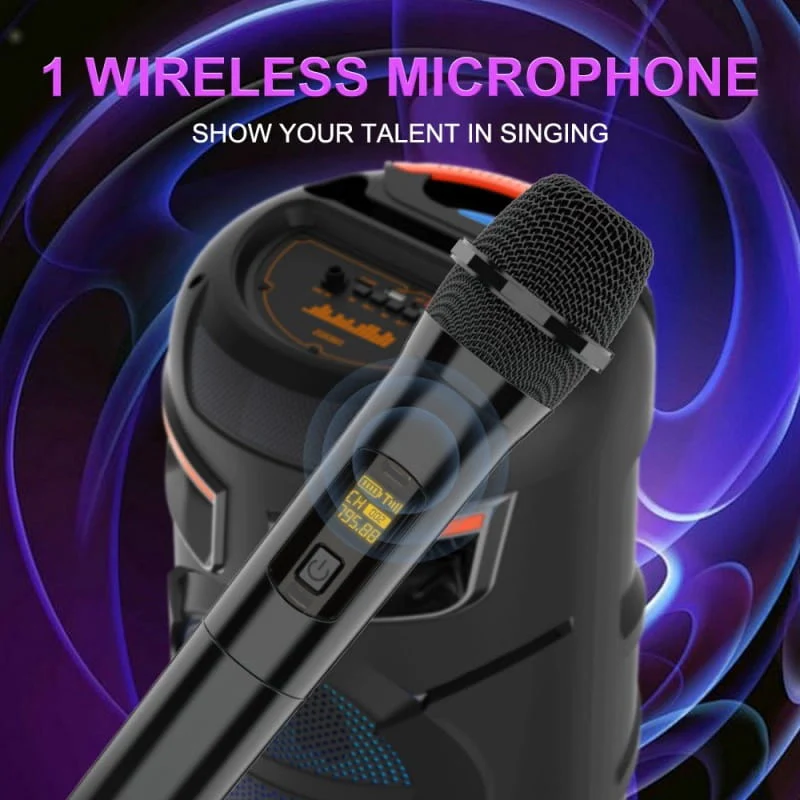 Bluetooth დინამიკი მიკროფონით და დისტანციური მართვით OEM ZQS2803 - Image 4