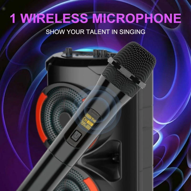 Bluetooth დინამიკი მიკროფონით და დისტანციური მართვით OEM ZQS3601 - Image 5