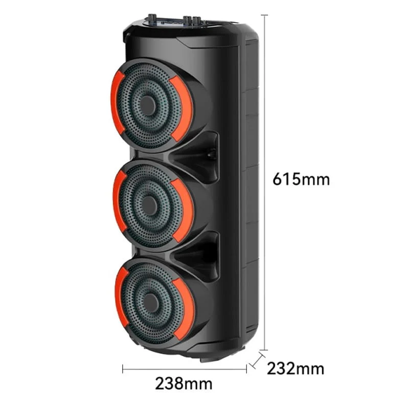 Bluetooth დინამიკი მიკროფონით და დისტანციური მართვით OEM ZQS3601 - Image 7