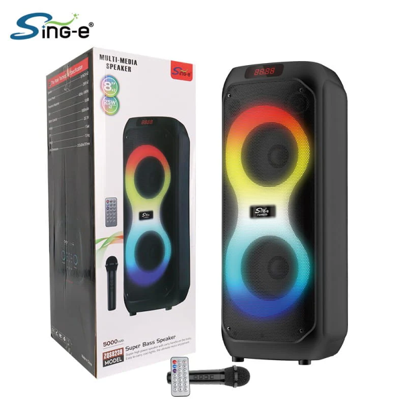 Bluetooth დინამიკი მიკროფონით და დისტანციური მართვით OEM ZQS8240
