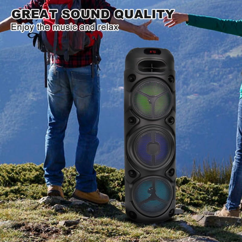 Bluetooth დინამიკი მიკროფონით და დისტანციური მართვით OEM ZQS8308 - Image 3
