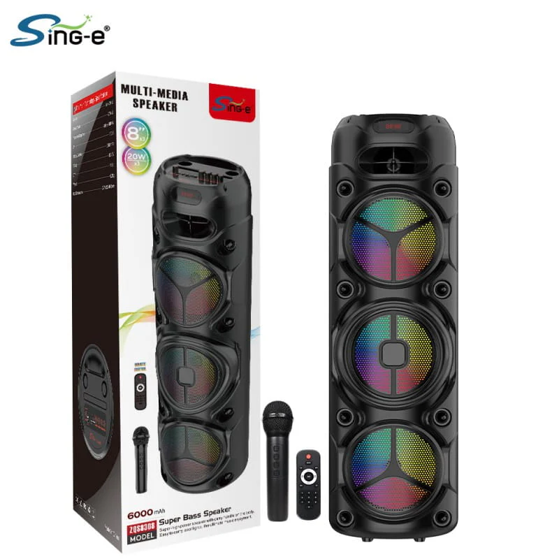 Bluetooth დინამიკი მიკროფონით და დისტანციური მართვით OEM ZQS8308 - Image 9