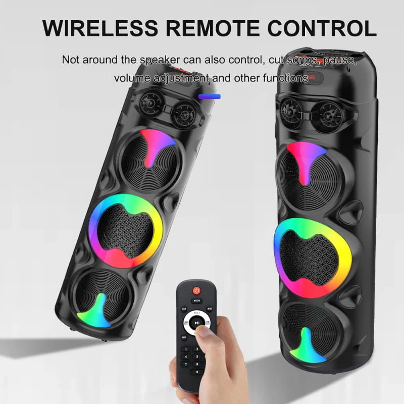 Bluetooth დინამიკი მიკროფონით და დისტანციური მართვით OEM ZQS8309 - Image 3