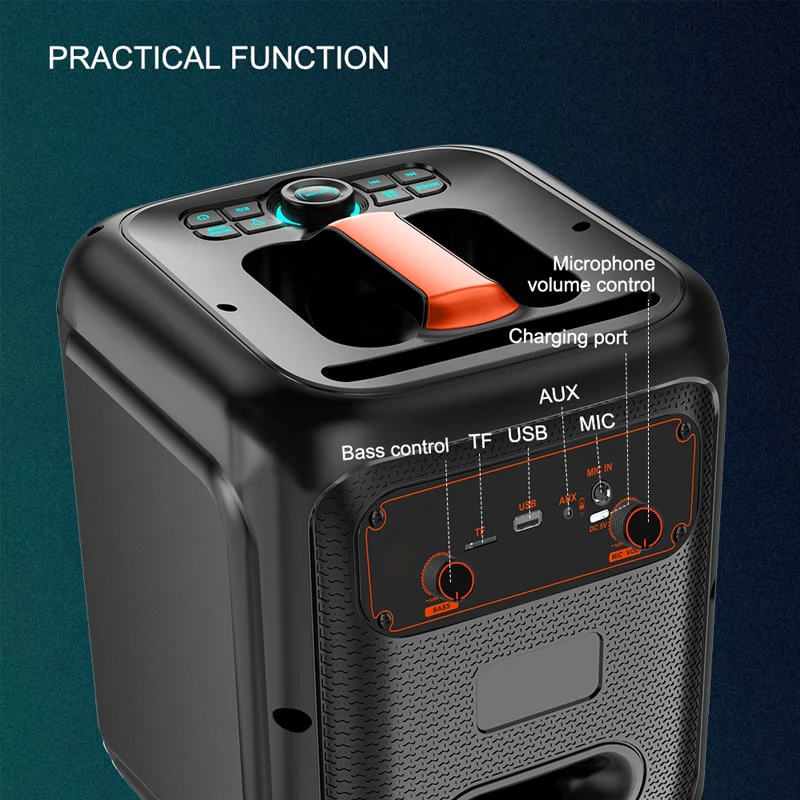 Bluetooth დინამიკი მიკროფონით OEM ZQS8180 - Image 3
