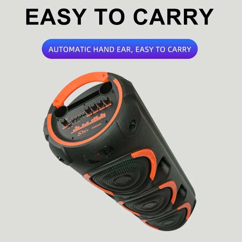 Bluetooth დინამიკი მიკროფონით და პულტით OEM ZQS8305 - Image 7