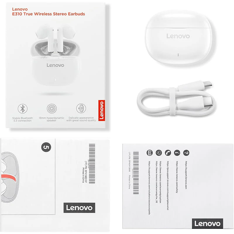 Bluetooth ყურსასმენი Lenovo E310 (GXD1Q65145) - Image 4