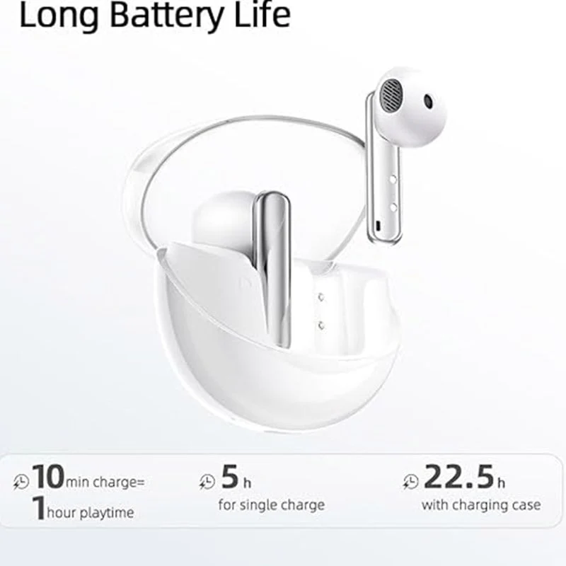 Bluetooth ყურსასმენი QCY Ailypods Clear - Image 6