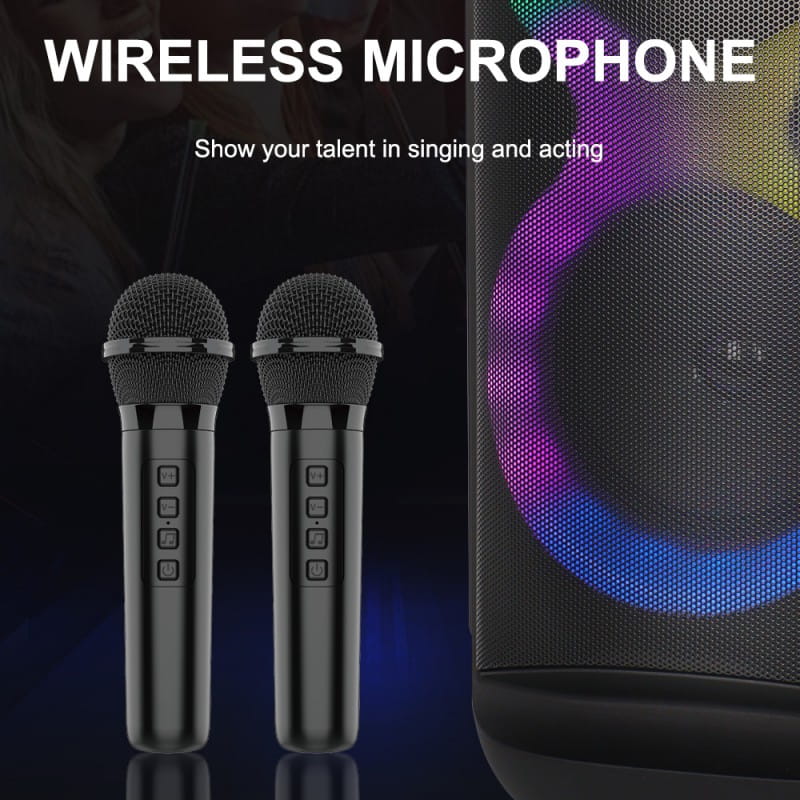 Bluetooth დინამიკი 2 მიკროფონით და დისტანციური მართვით OEM ZQS8288 - Image 5